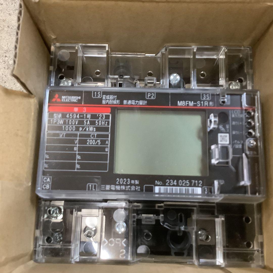 三菱 M8FM-S1R 電力量計 - メルカリ