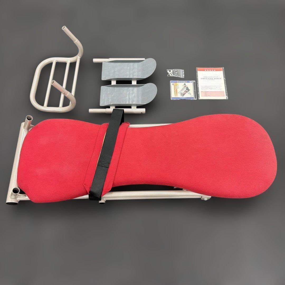 中川式ストレッチングベンチ　シートカバー・膝固定用ベルトカバー交換有り