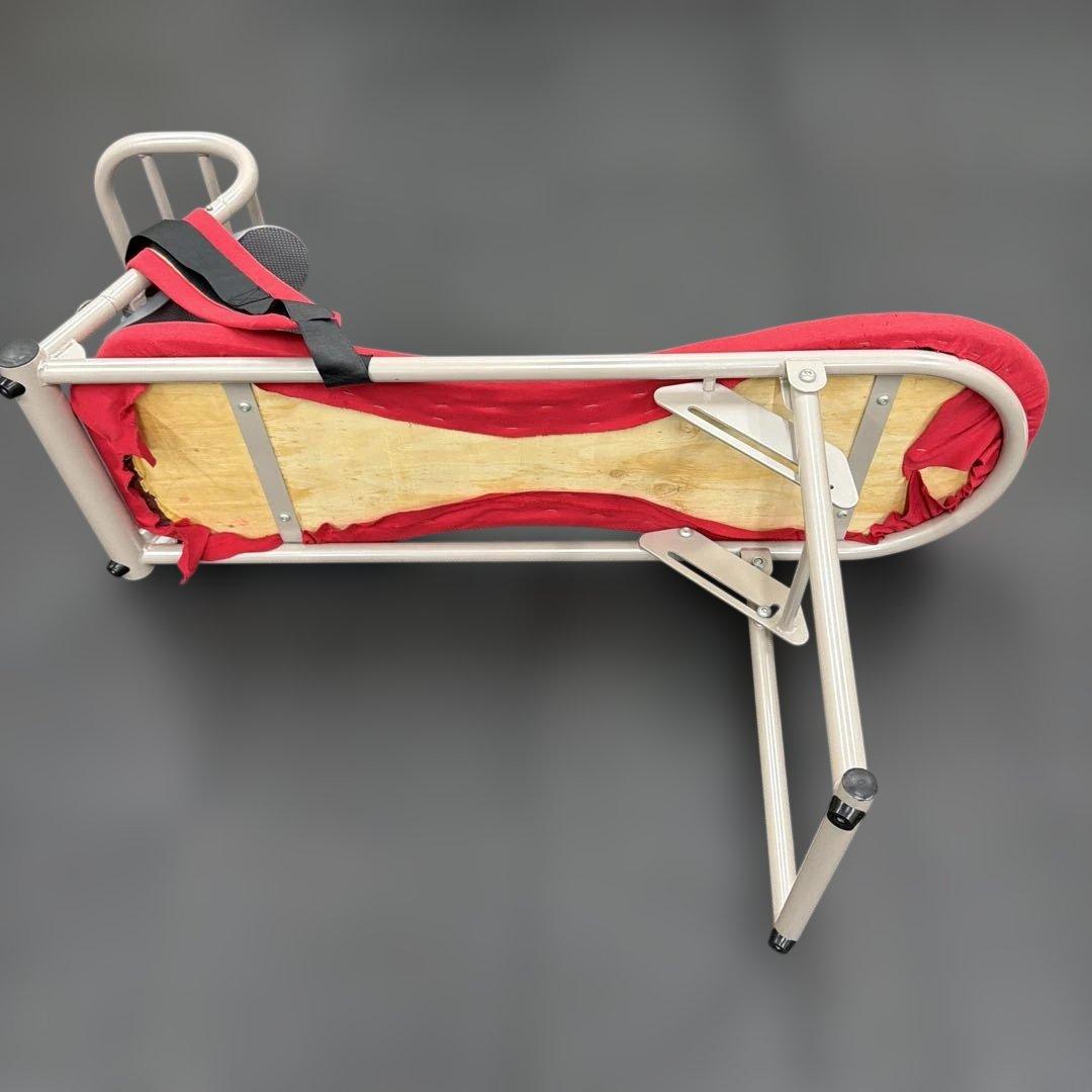 中川式ストレッチングベンチ　シートカバー・膝固定用ベルトカバー交換有り