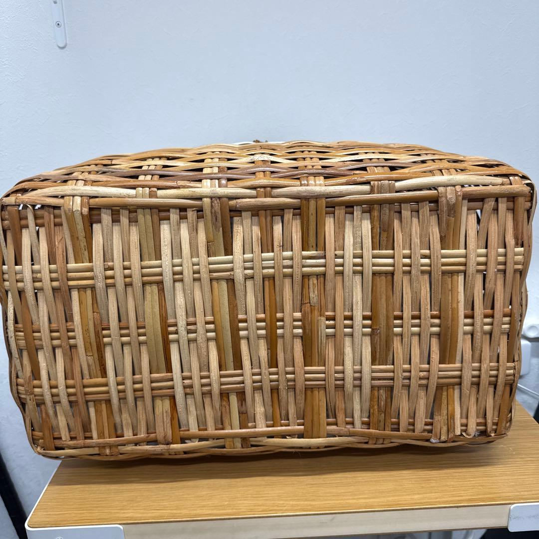 カトリーヌ ドゥヌアル ラタン バスケット