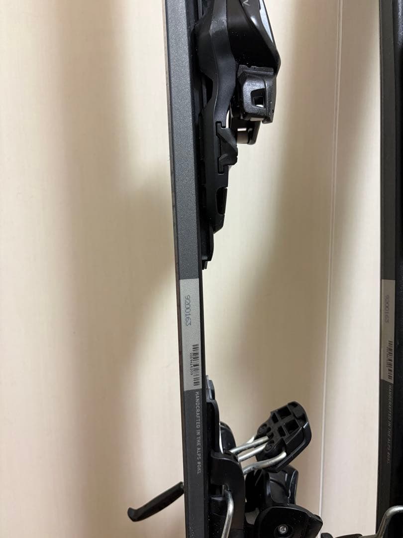 エラン ブラック スキー板 アルペンバインディング付き