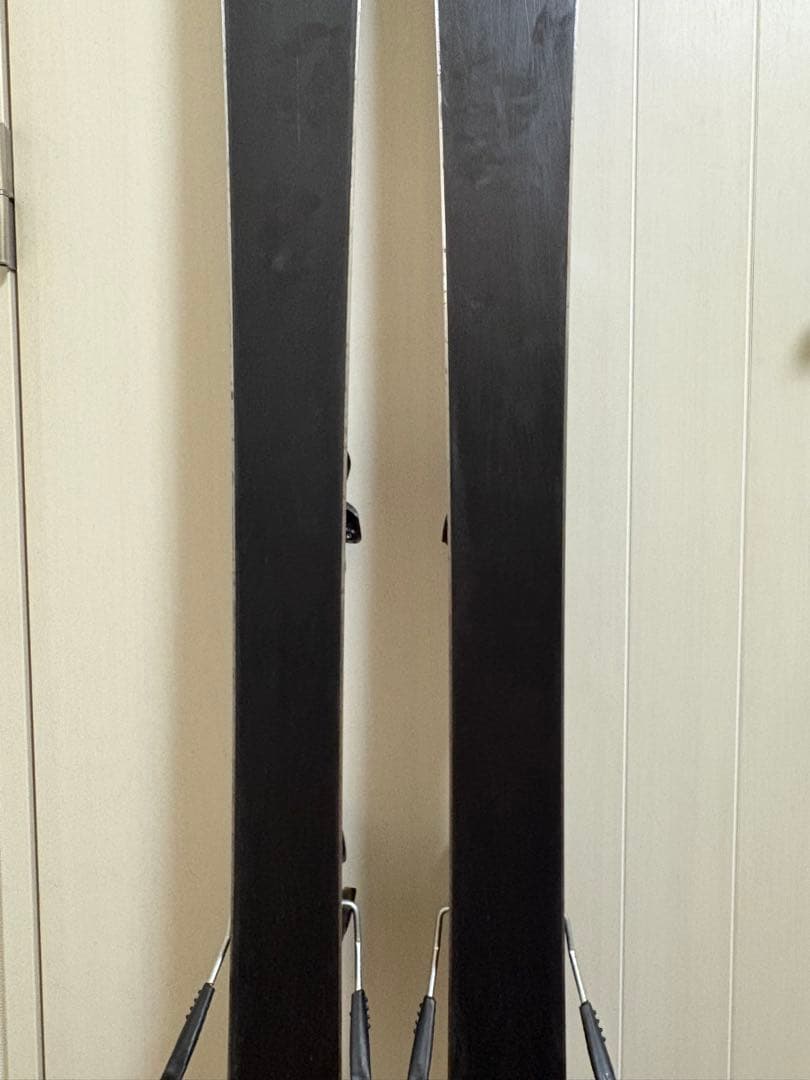 エラン ブラック スキー板 アルペンバインディング付き