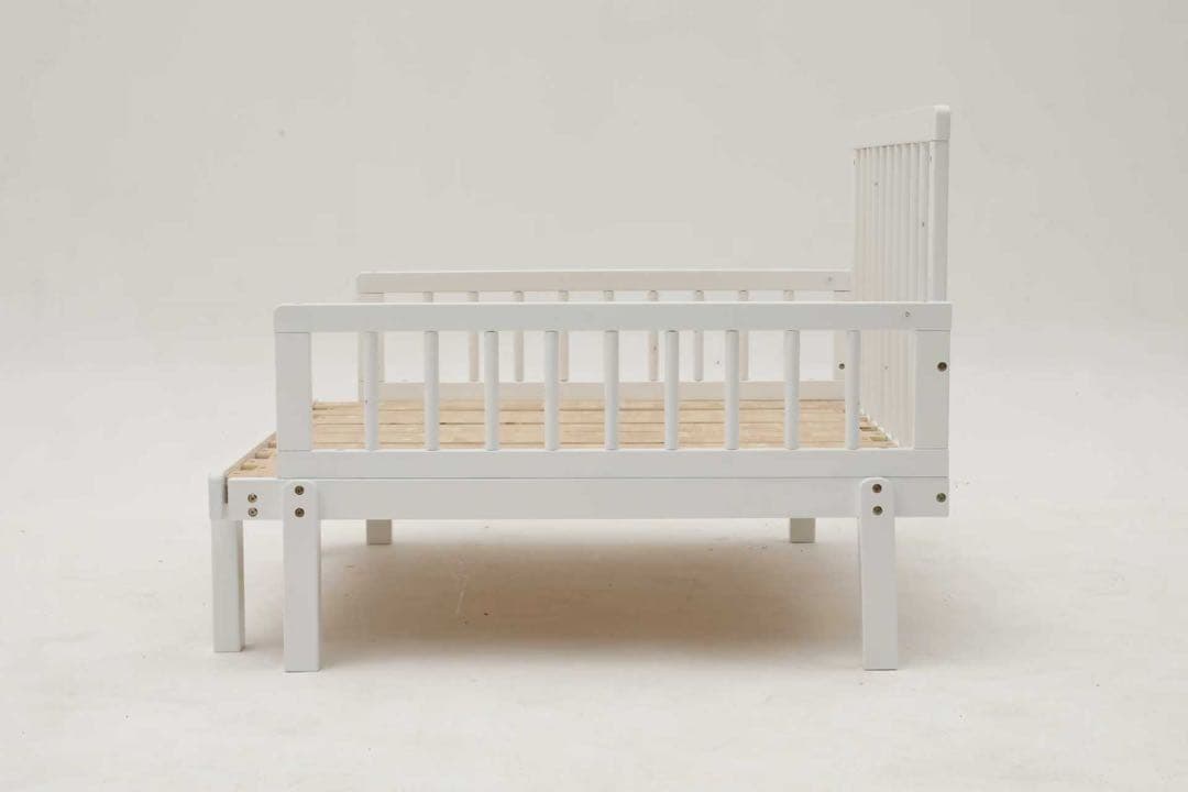 【全新未使用】天然木ソファベッド 伸長式 収納付き 頑丈 耐震