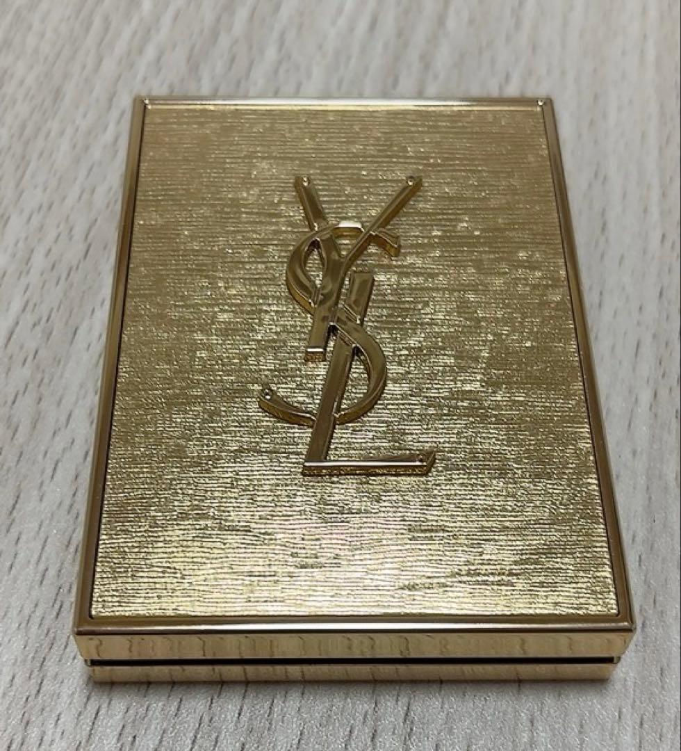 イヴサンローラン　クチュールミニクラッチ025 ゴールデンラスト