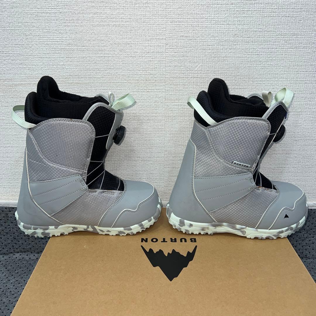 数回使用 24cm BURTON ZIPLINE BOA スノーボードブーツ