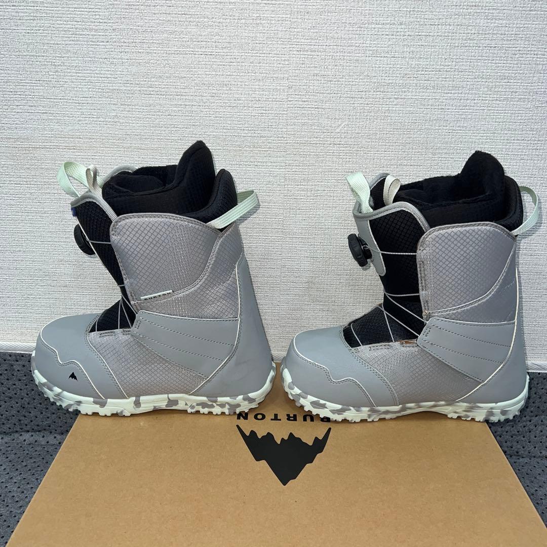 数回使用 24cm BURTON ZIPLINE BOA スノーボードブーツ