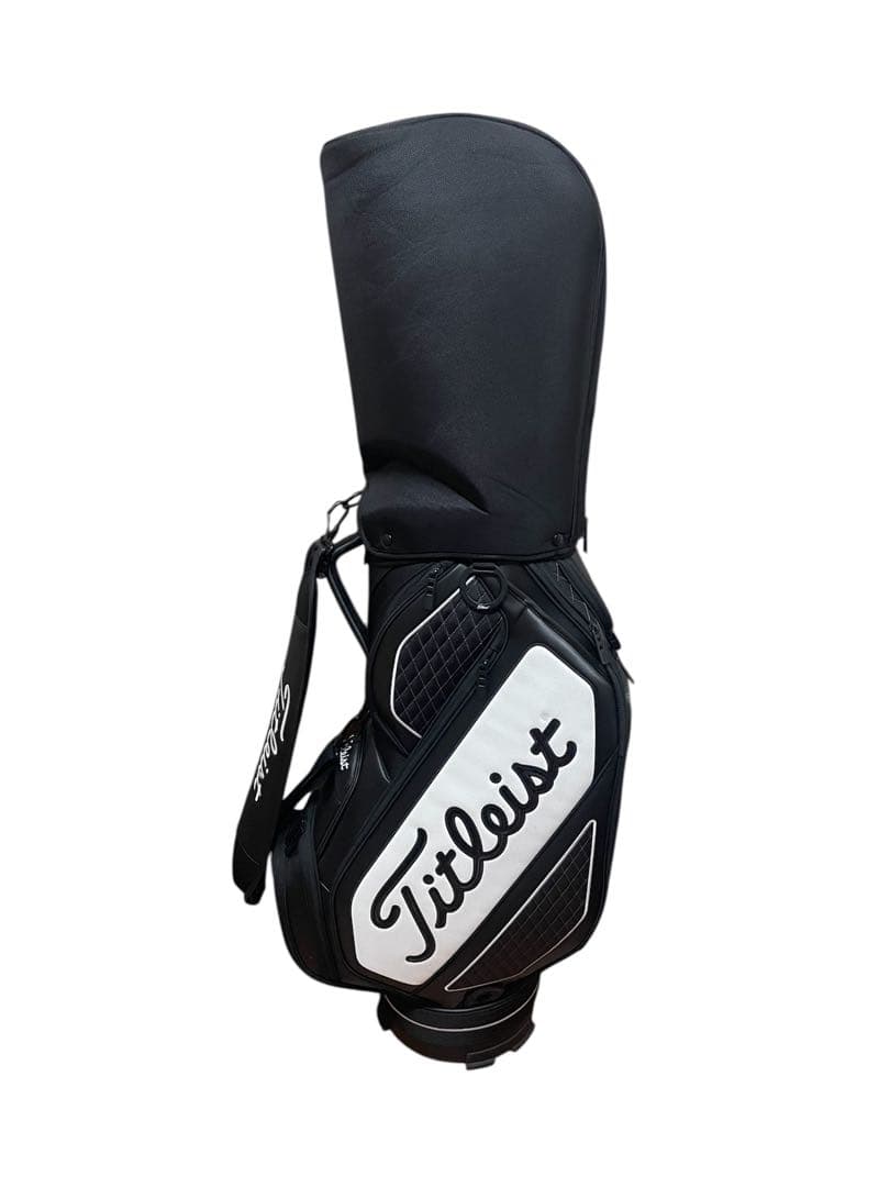 ②美品 タイトリストTitleist ゴルフバッグ ブラック