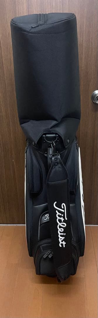 ②美品 タイトリストTitleist ゴルフバッグ ブラック
