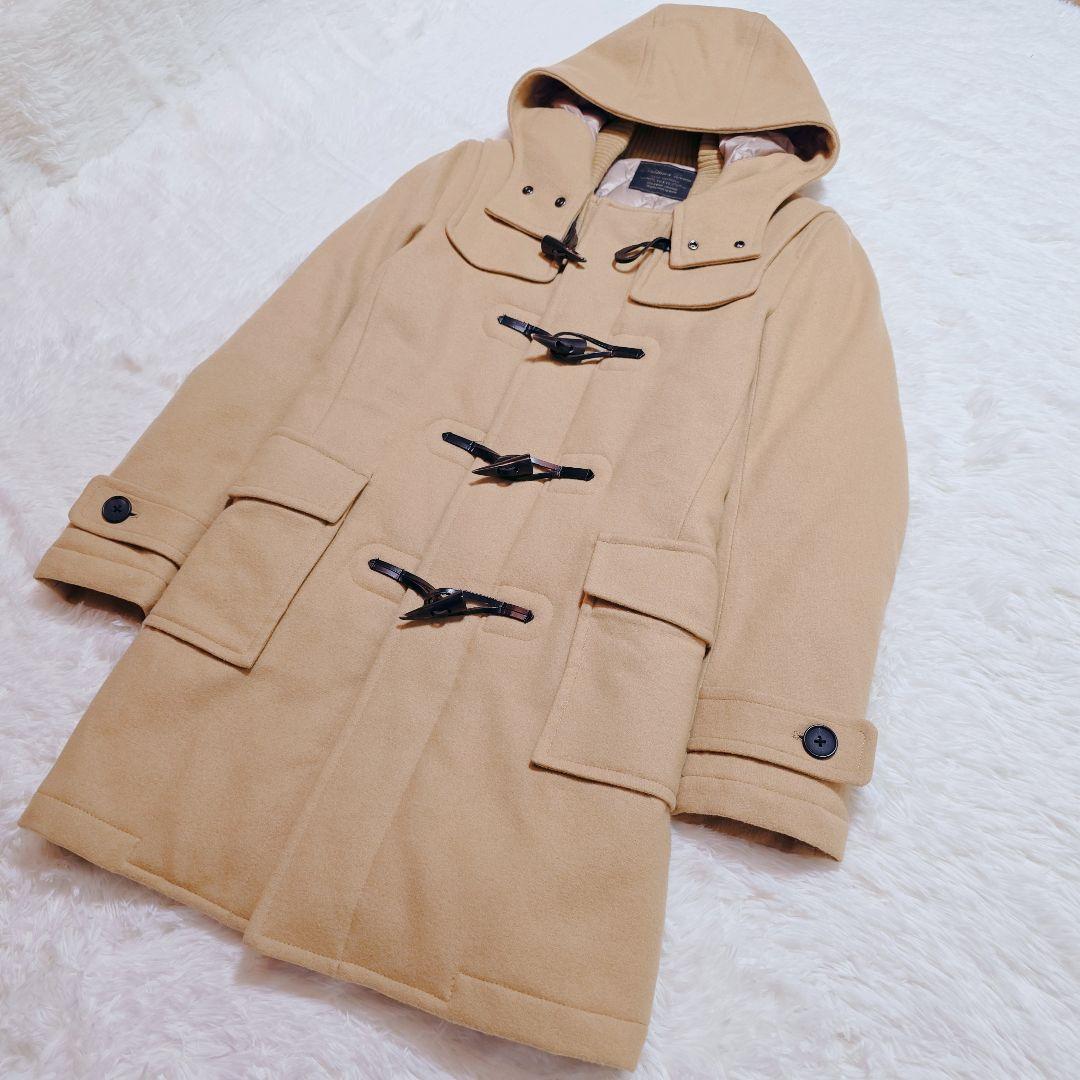 nano universe ナノユニバース 西川ダウン ダッフル キャメル M