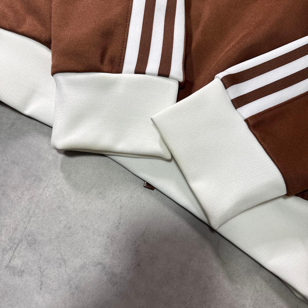 adidas トラックジャケット ベッケンバウアー ジャージ ブラウン S