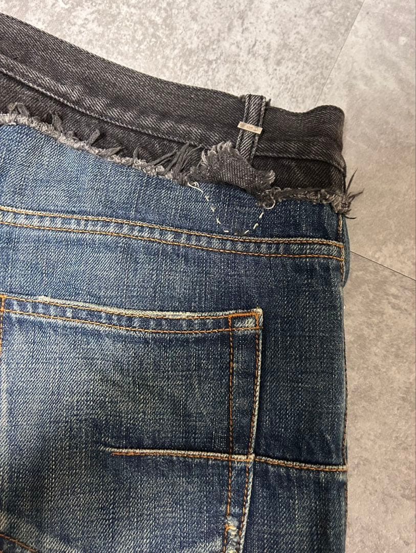 Dior Homme AW06 コンバイン デニム ジーンズ W29 - メルカリ