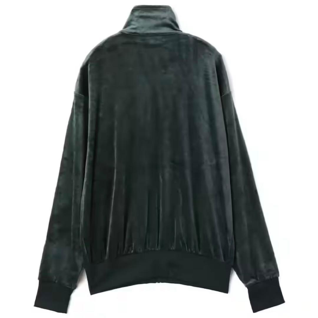 新品XL⭐️adidas ファイヤーバード ベロア トラックトップ グリーン