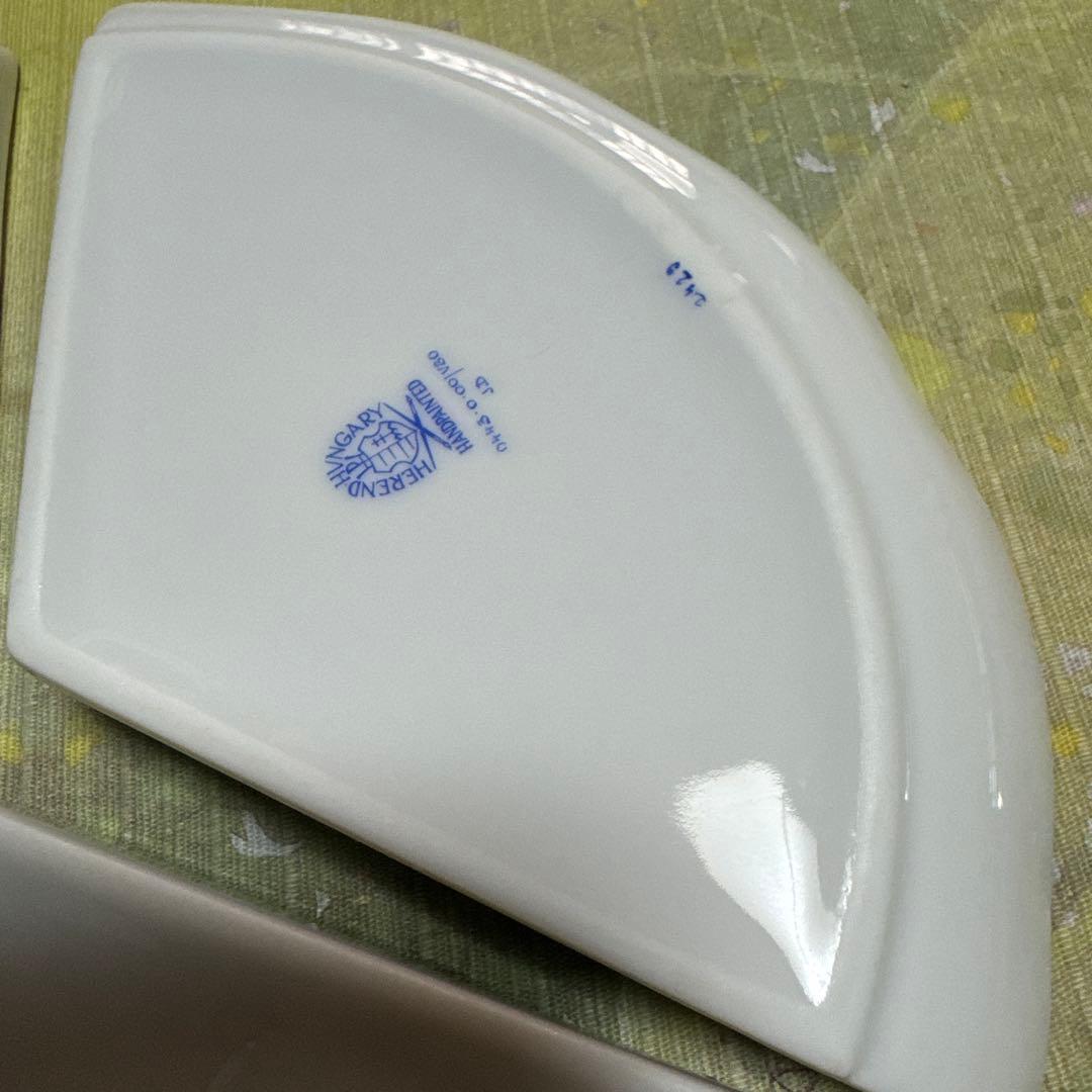 ヘレンド　ヴィクトリアブーケ　オードブルトレイ