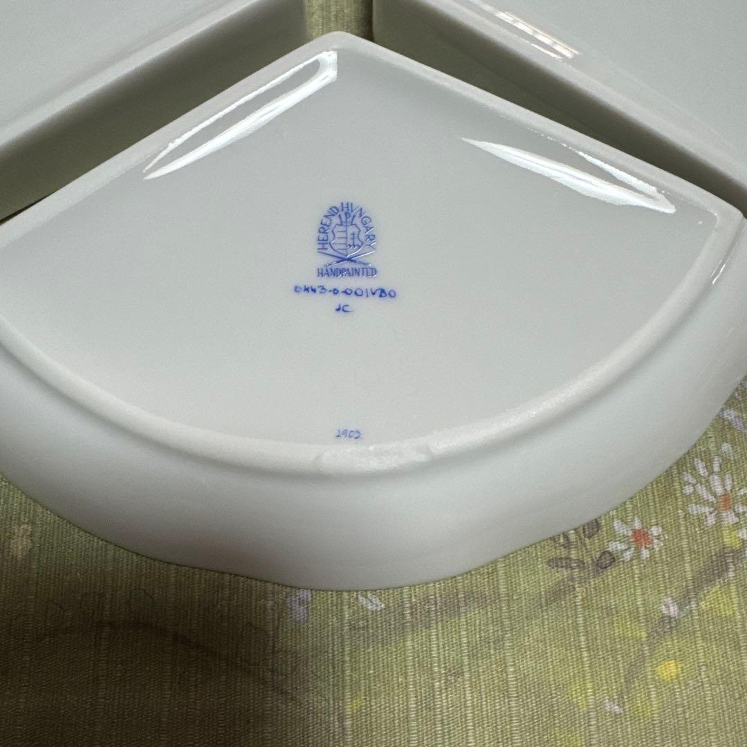 ヘレンド　ヴィクトリアブーケ　オードブルトレイ