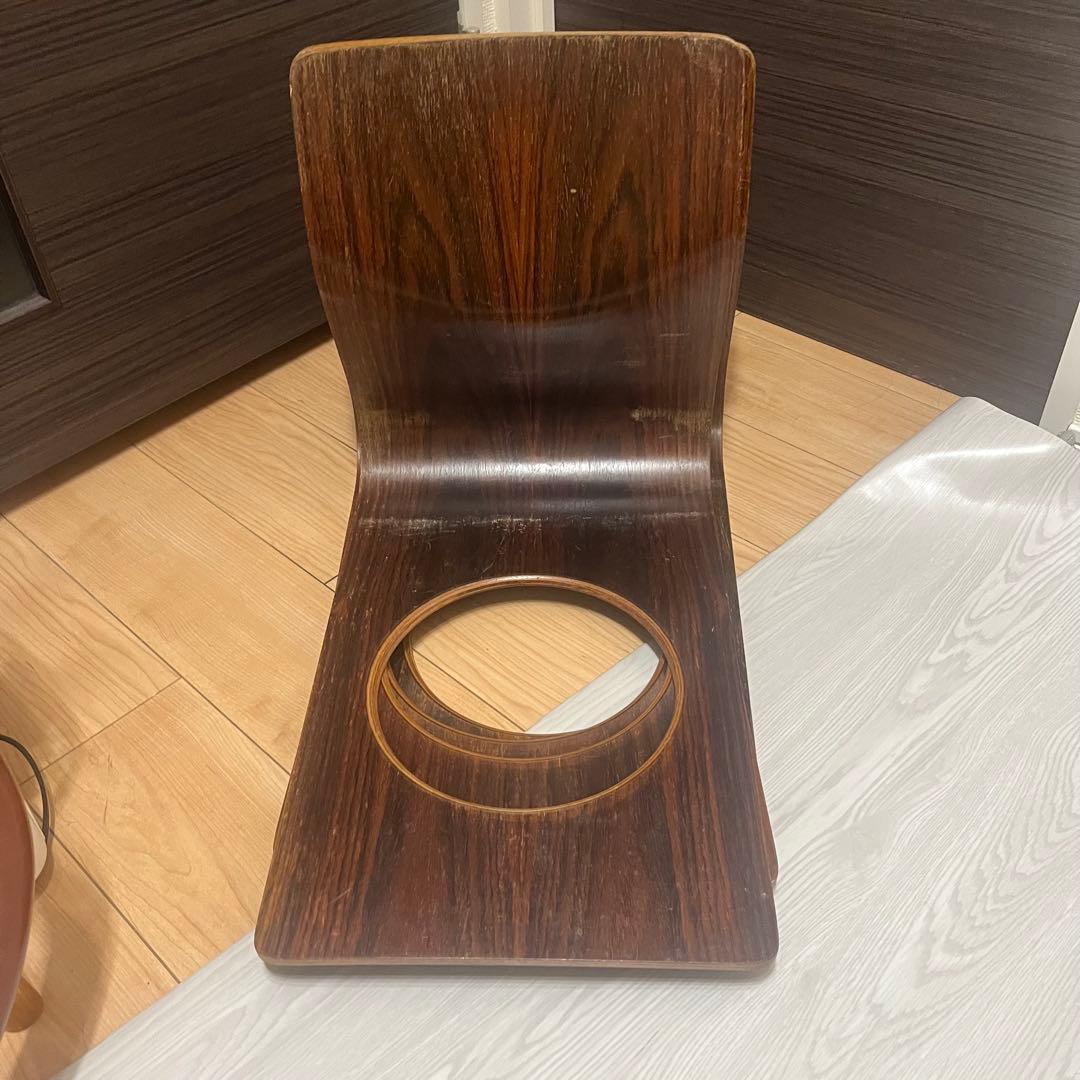 天童木工　7脚　座椅子　曲椅子　TENDO