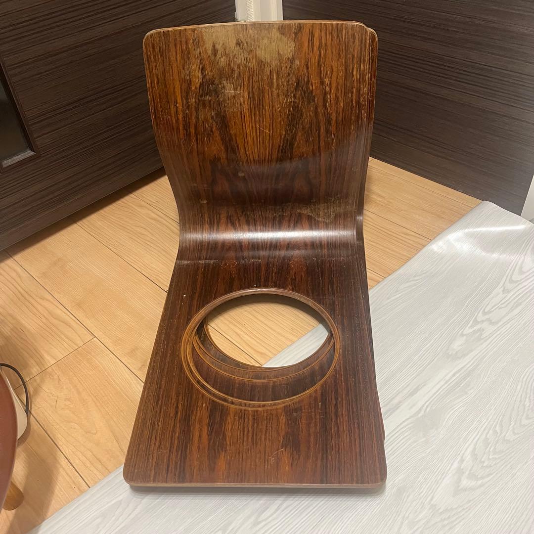 天童木工　7脚　座椅子　曲椅子　TENDO