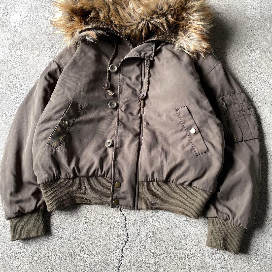 military type n2b flight jacket n-2b 短丈