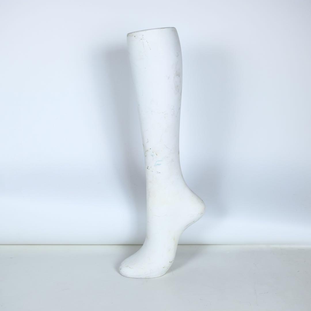 アンティーク　脚のトルソー　オブジェ　足　ビンテージ　古道具　ディスプレイ
