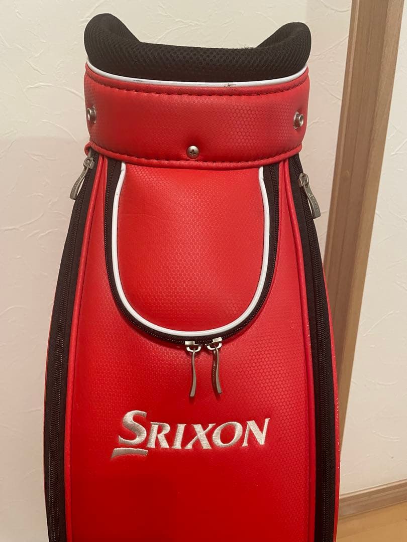 Srixon 赤 キャディバッグ