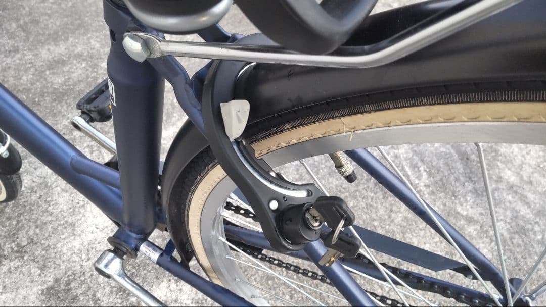 サイモト ダカラットベース 自転車 27インチ ネイビー ※2025年3月新車