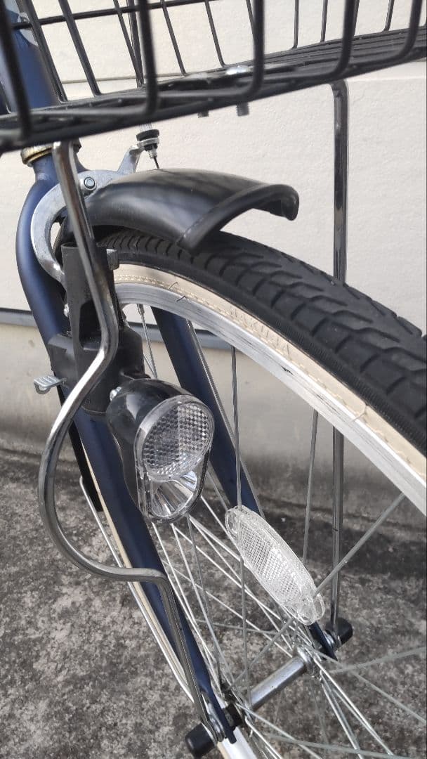 サイモト ダカラットベース 自転車 27インチ ネイビー ※2025年3月新車