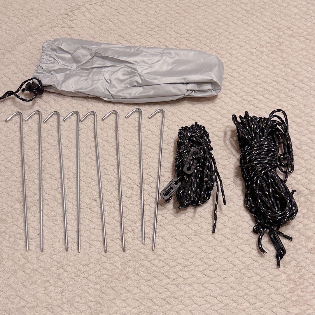 pykespeak ヘキサータープ 5-6人用 タープテント キャンプ