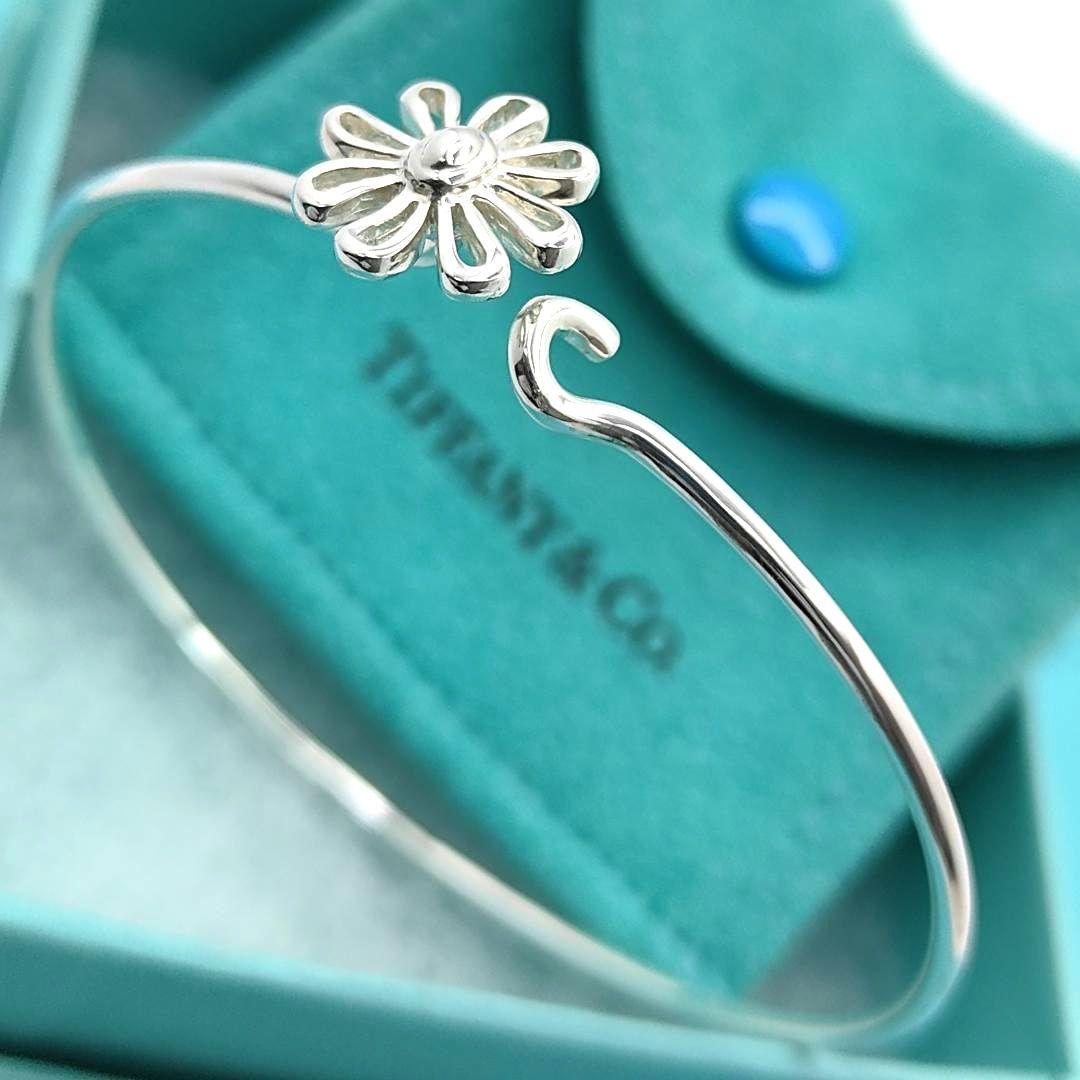 ☆在庫一掃☆【TIFFANY&Co.】デイジーフラワーバングル1098