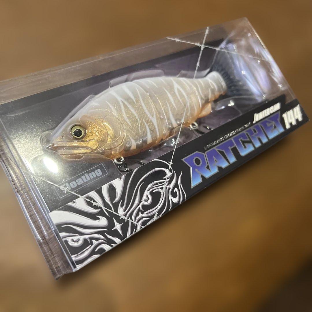 GANCRAFT ガンクラフト ラチェット144 おすずホワイトタイガー