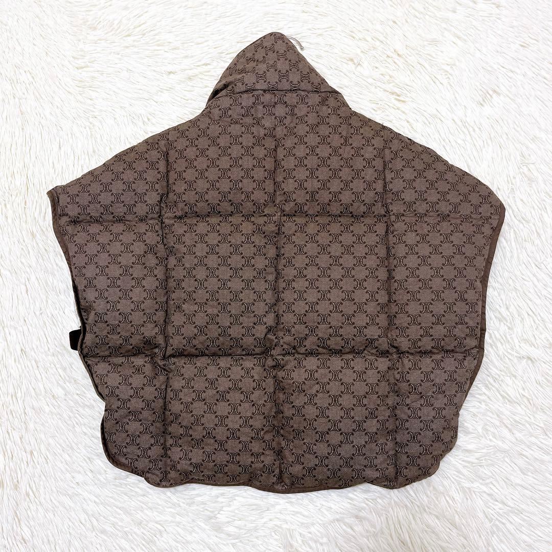 【美品✨】セリーヌ　ダウンベスト　フィービー期　マカダム柄　総柄　西川　日本製