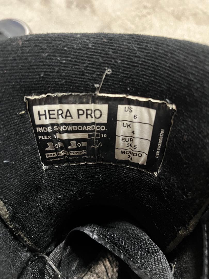 RIDE HERA PRO スノーボード ブーツ 23cm