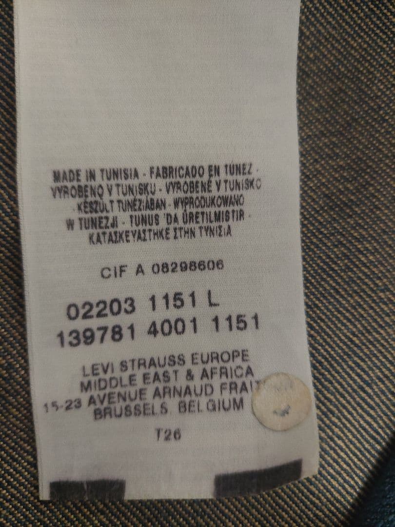 せ*こ様 リーバイスレッド　GAY'S WARPED COAT　サイズL　マルジ