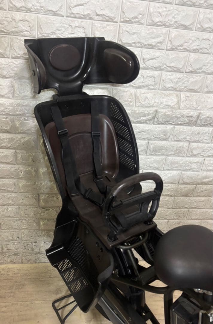 ✨高年式✨8.7Ah✨子供乗せ電動自転車　ヤマハ　パスキス　おしゃれなカーキー