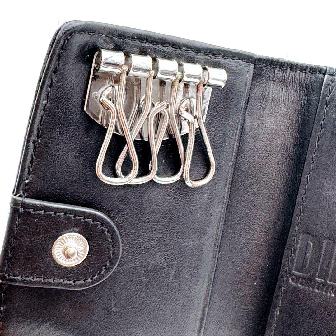 DIESEL ディーゼル　フラグメントケース　キーケース　Dロゴ　ブラック