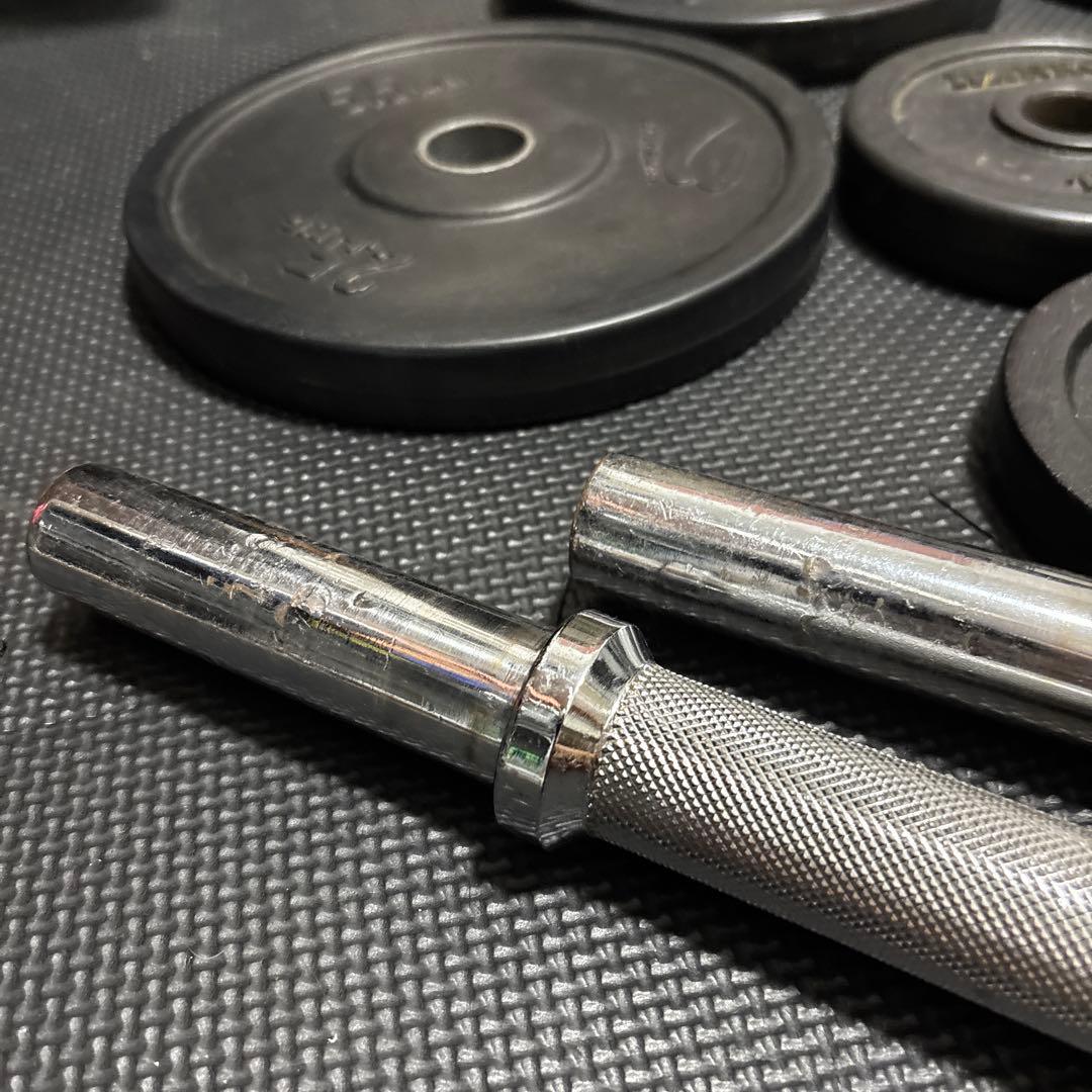 24kg ダンベルセット バーベルシャフト付き IVANKO