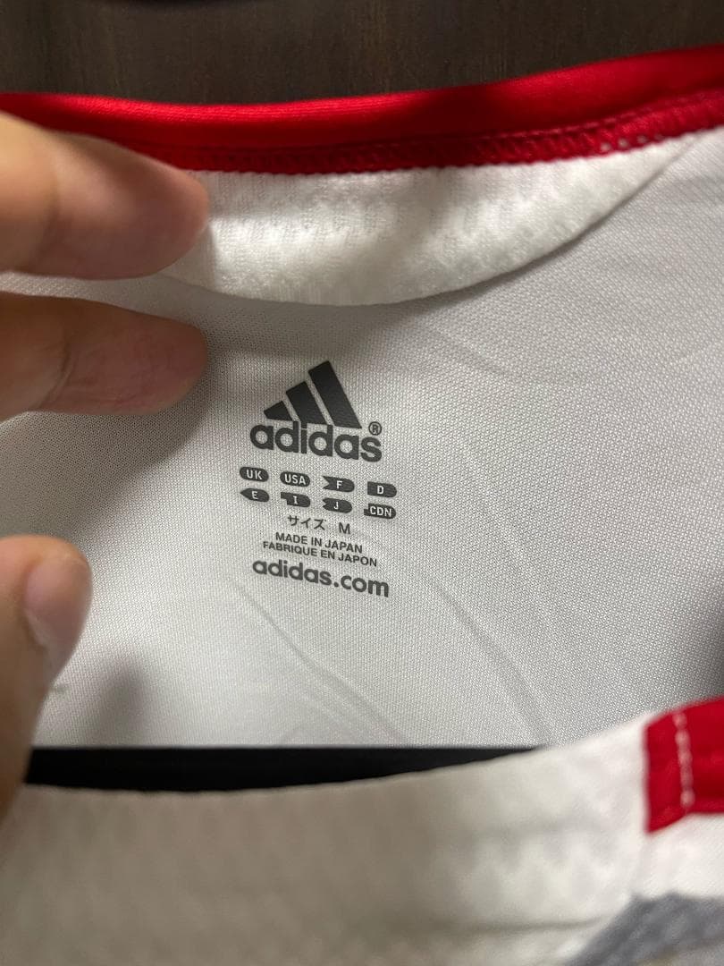 【限界最終価格】 未使用 日本代表 06 アウェイ 長袖 ユニフォーム M