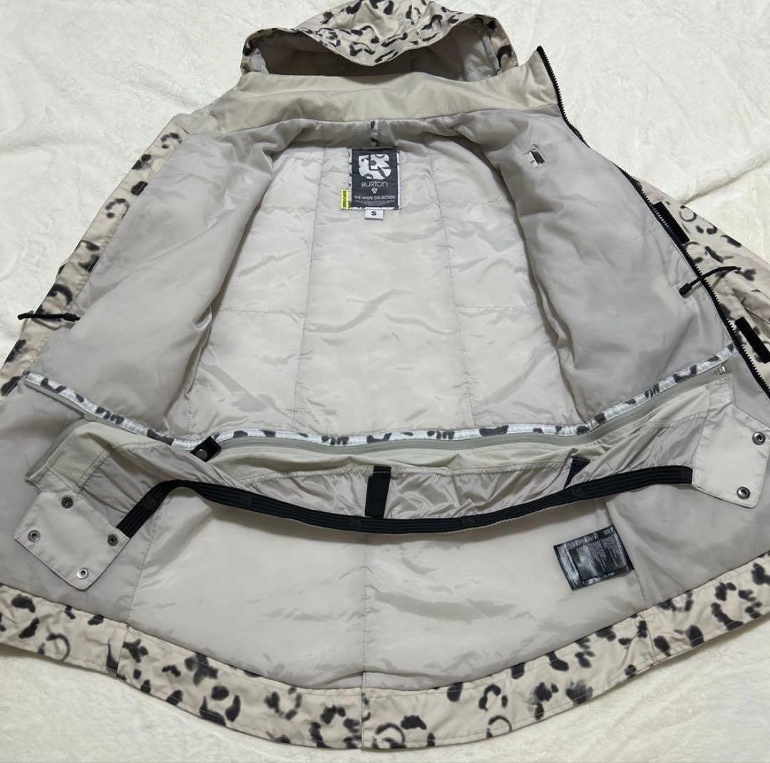 値下げ交渉⭕️ バートン【S】レオパード柄 防水スノーボードジャケット　ウェア