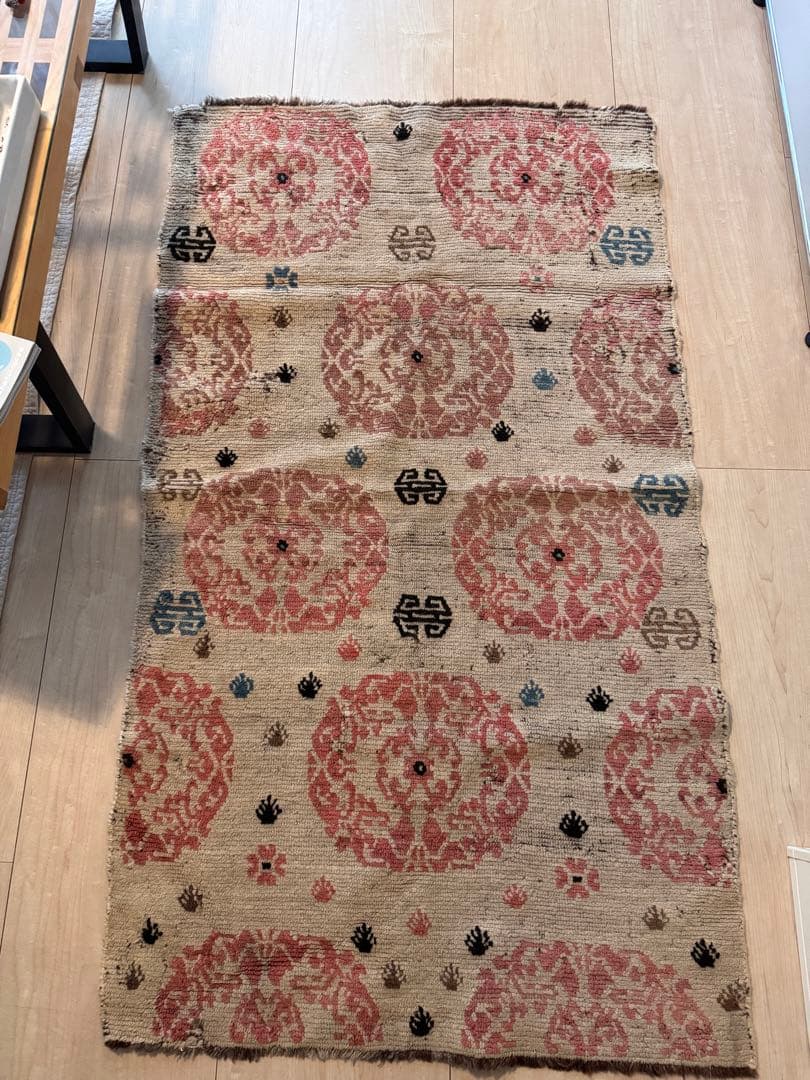 モロッコ ビンテージ ラグ 幾何学模様 モロッカン