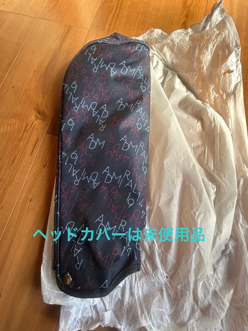 Admiral スタンド式ゴルフバッグ ネイビー