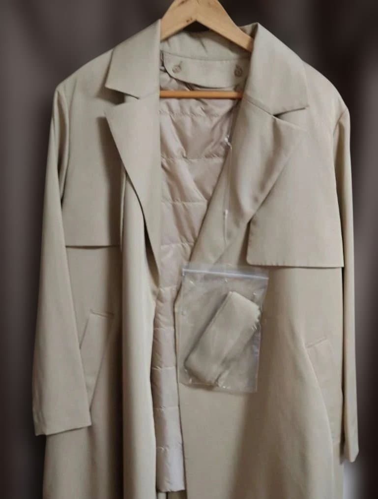 《最終価格》23区ベージュ系サイロフィルトレンチコート インナー付き 46
