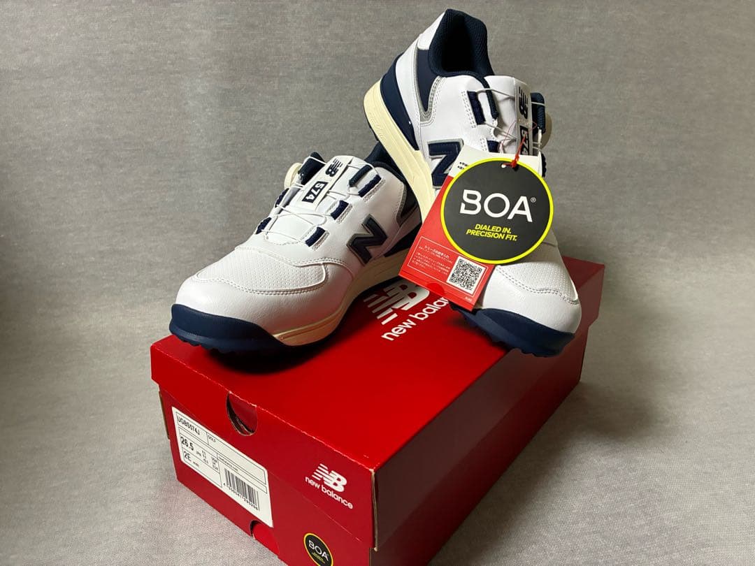 【新品未使用】ニューバランス BOA ゴルフシューズ 26.5cm