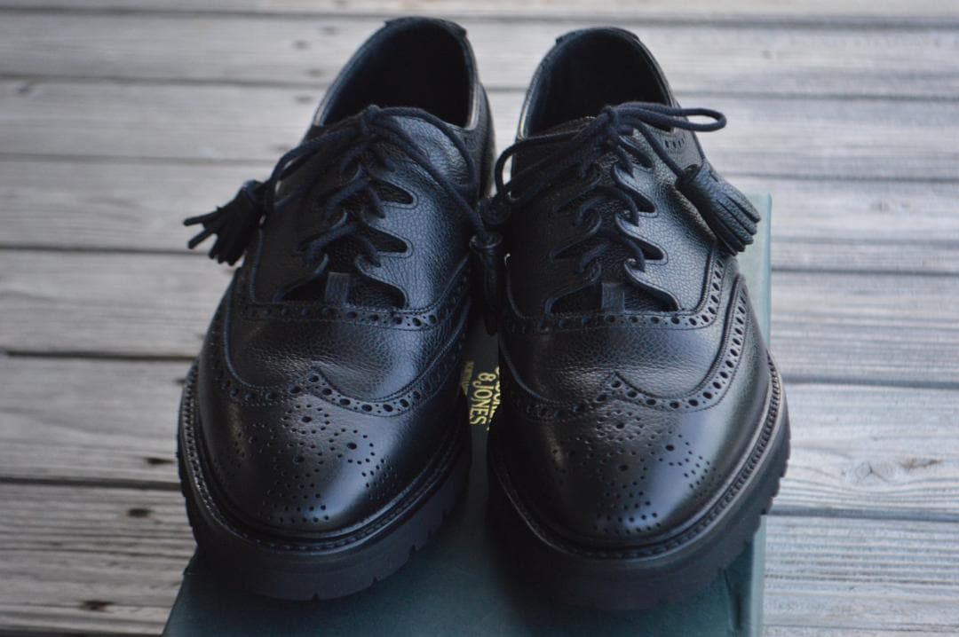 新品　CROCKETT＆JONES　GHILIE2　6E　ブラック　カントリー