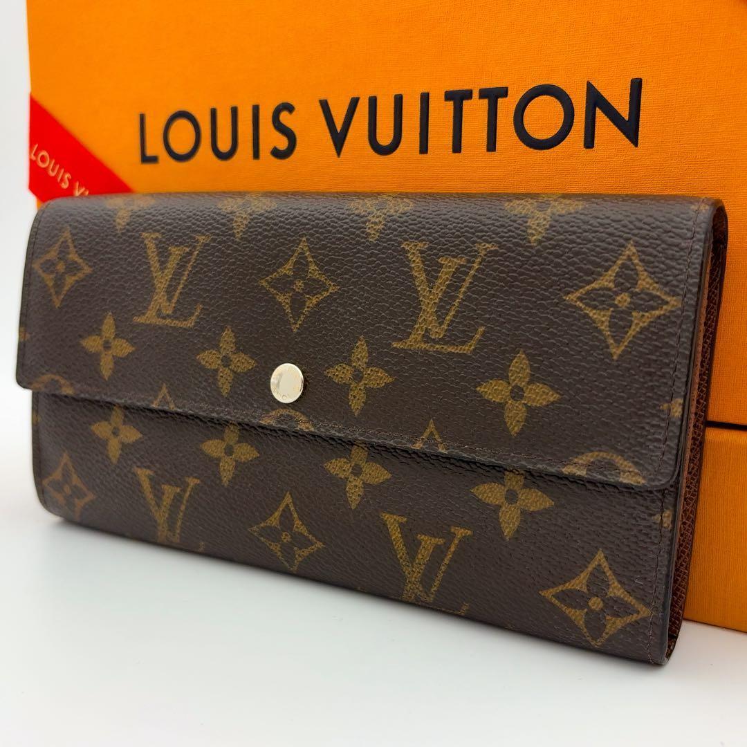 クラシカルな魅力♪ルイヴィトン モノグラム ポルトフォイユ サラ 長財布