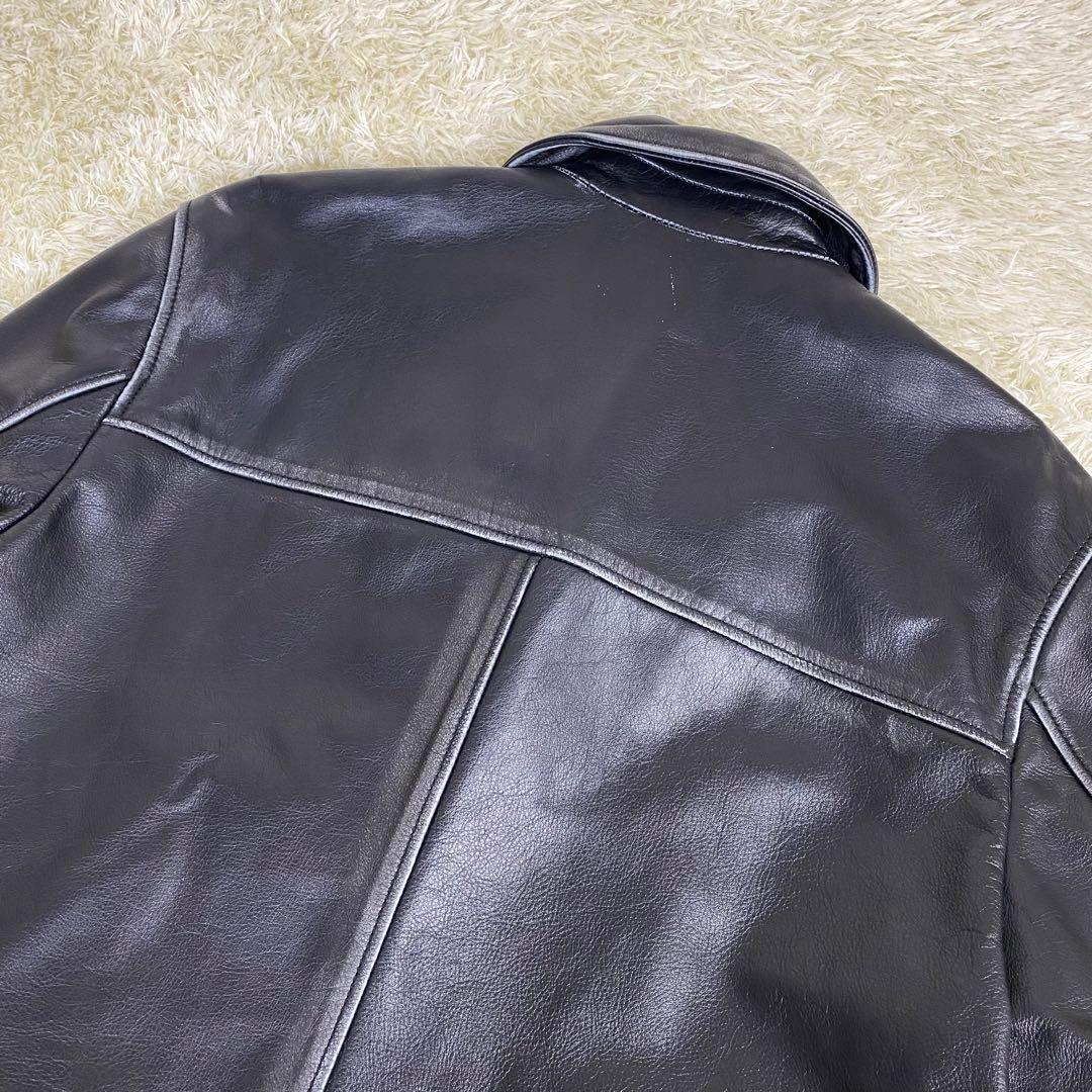 【新品タグ付】Deuxieme Classe ダメージ加工 レザージャケット