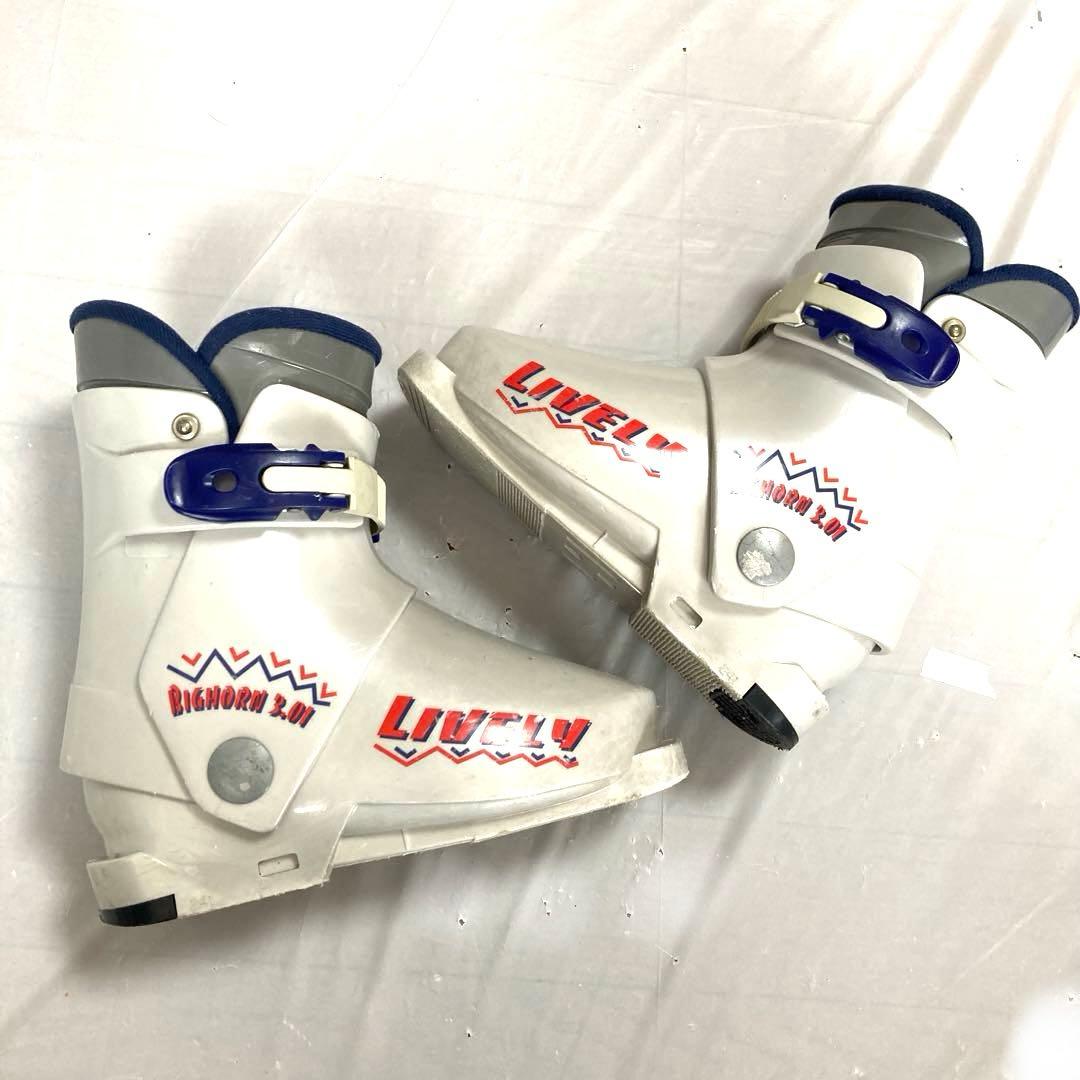 スキー３点セットスキーセットスキー板90cm スキー靴17cm ジュニア男女