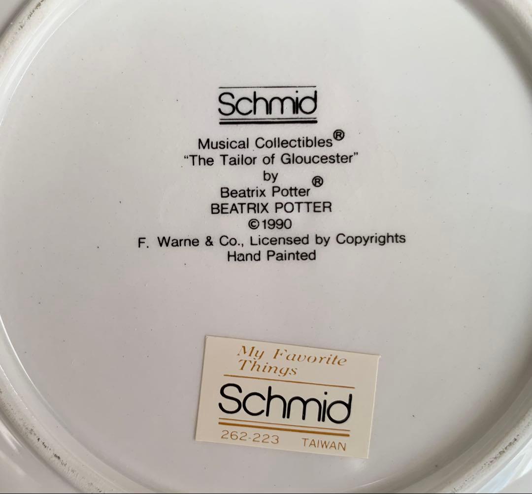 グロースターの仕立て屋 ティーカップオルゴール ご婦人ねずみ ピーターラビット