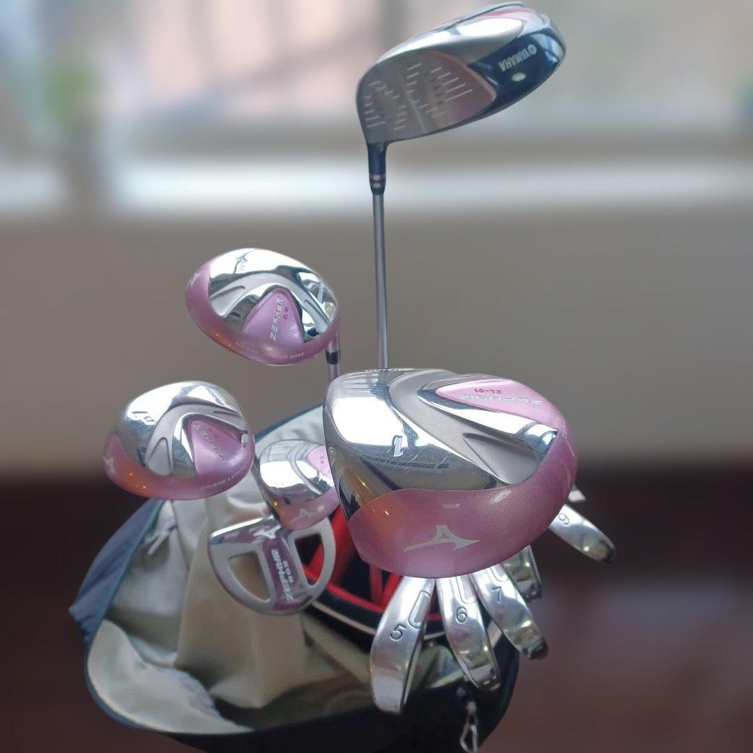 MIZUNO YONEX　YAMAHA レディース ゴルフクラブセット 初心者