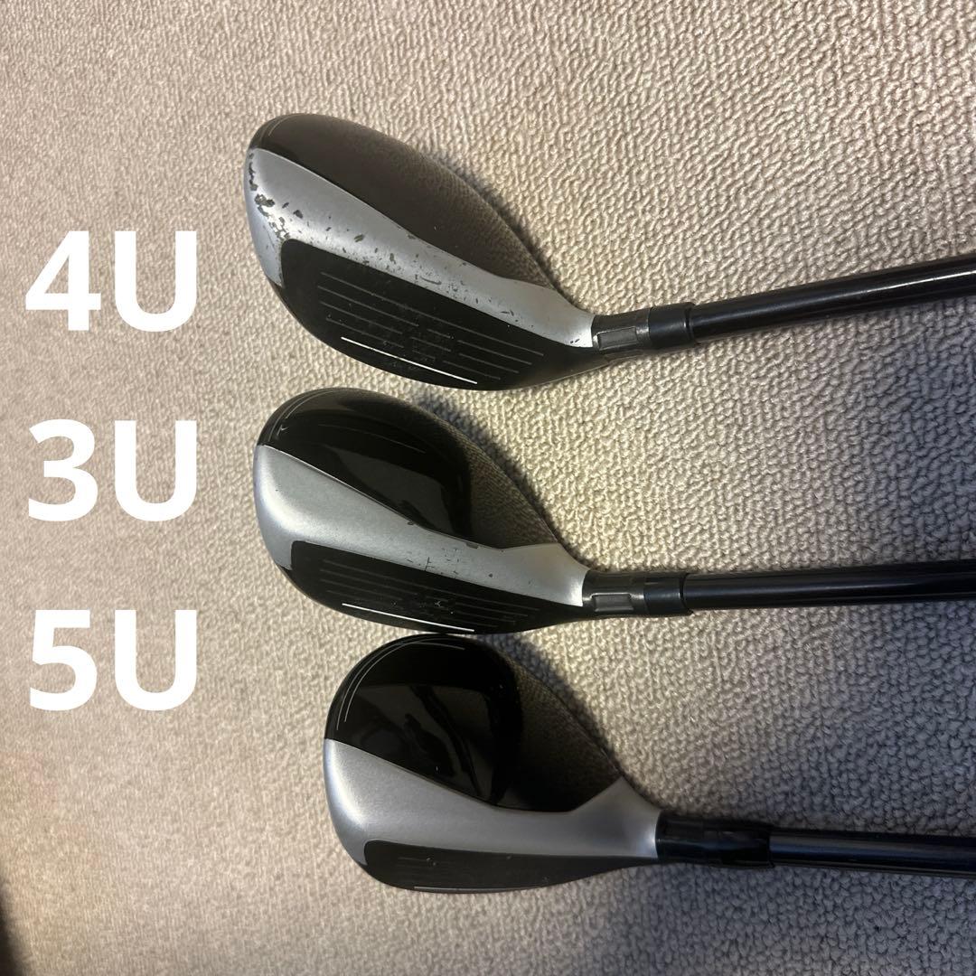 テーラーメイド M4 レスキュー　３本セット　ユーティリティ