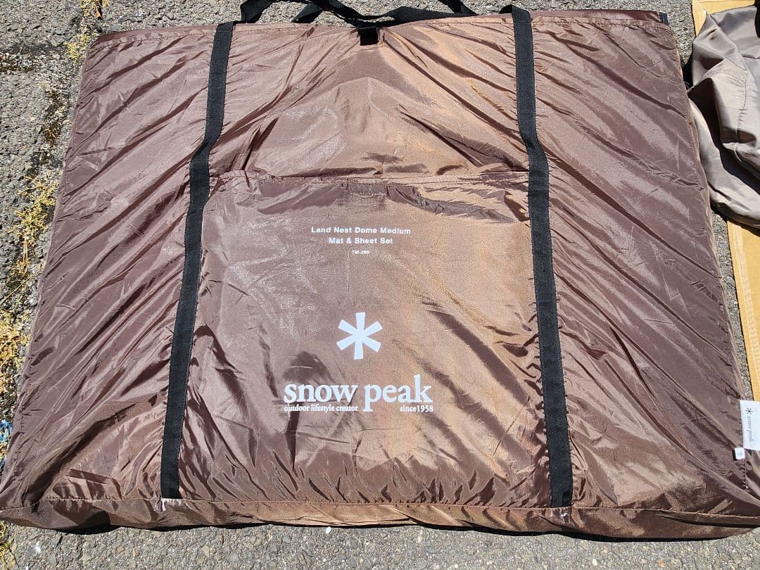 m*C様  peak ランドネストドームMタープセット　シート・マットセ