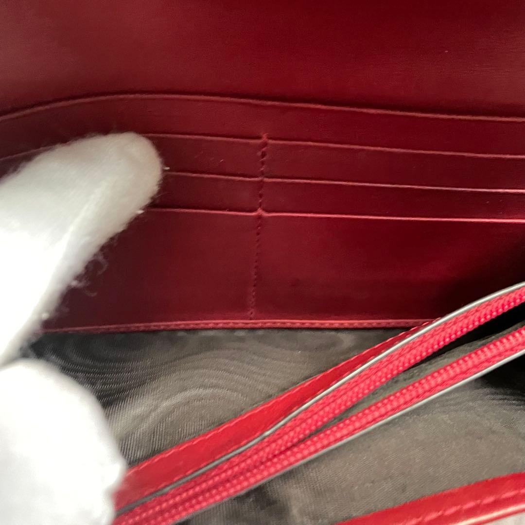 グッチ 長財布 オーガナイザー マイクロシマ GG レザー　美品　0108-①