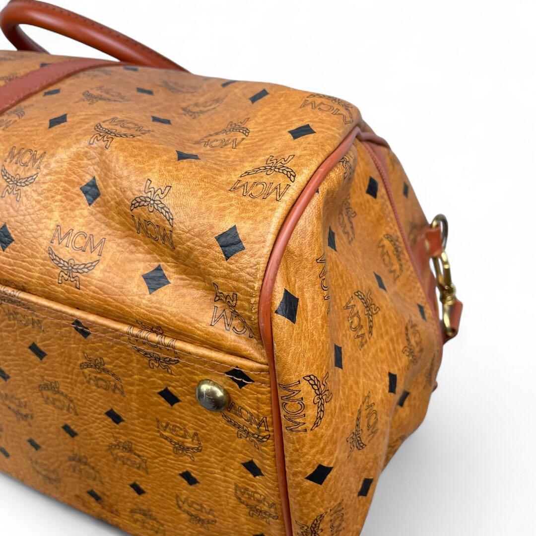 美品　MCM ボストンバッグ　旅行バッグ　ヴィセトス　モノグラム　ショルダー